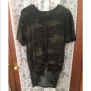 Hollister Camo Top